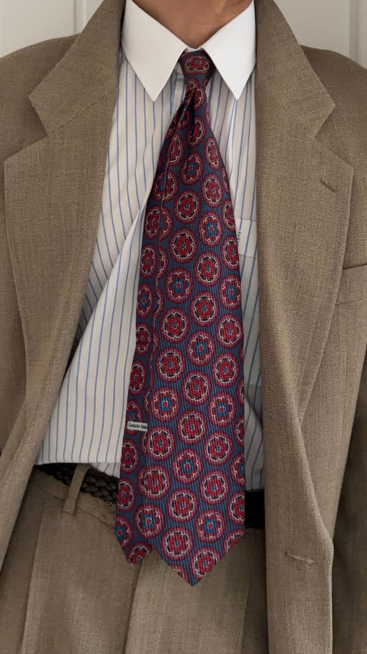 Giorgio Armani 1990s Silk Tie image 1