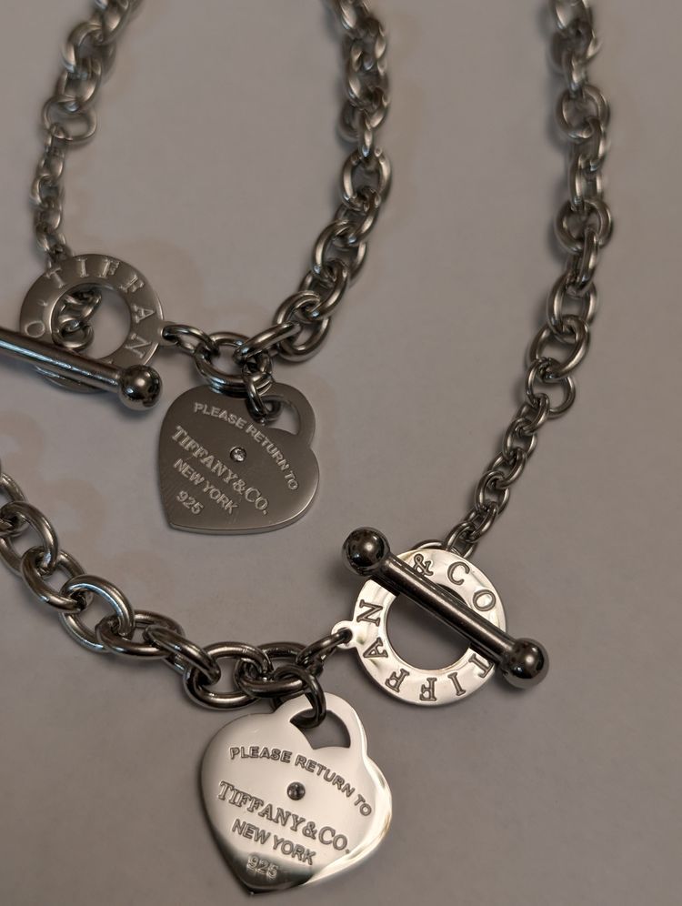 Immagine di  Silver Chain Necklace And Bracelet Set 6