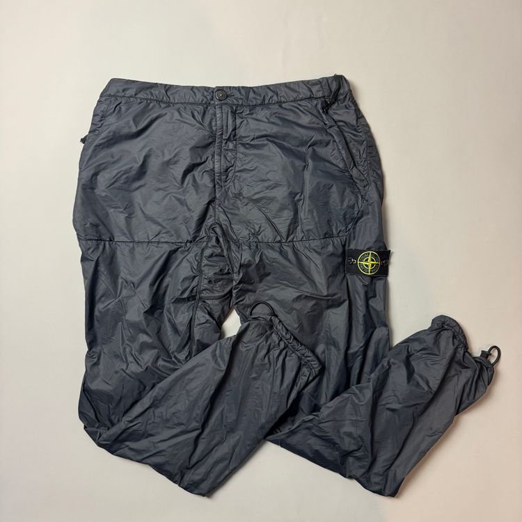 Stone Island Black RE-T Micro Ripstop Cargos - XL