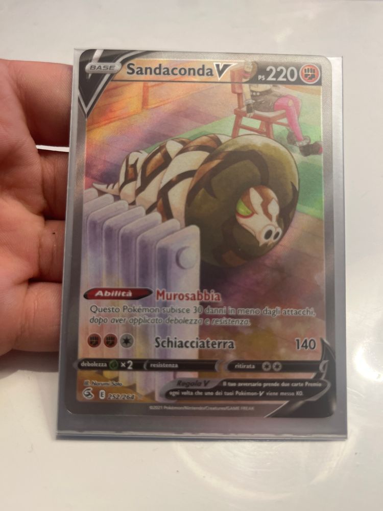 Pokémon Sandaconda V Pokémon Trading Card product image