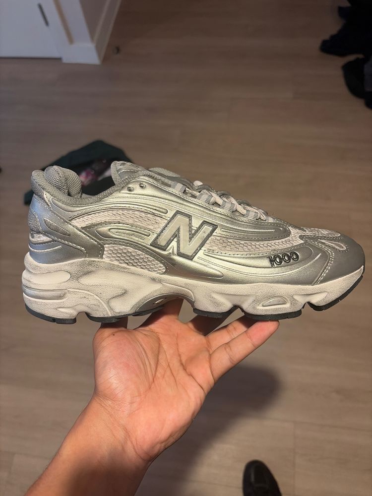 New Balance Silver Sneakers