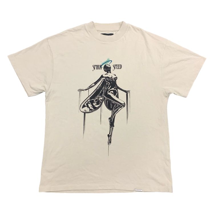 Represent Medium Tee Spirit Speed Vintage White T-Shirt