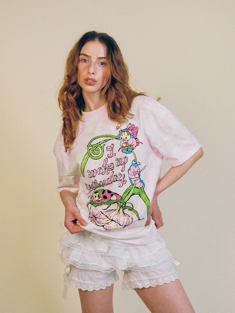 Other Lazy Oaf - Hannah-Michelle X Lazy Oaf Tie Dye T-Shirt - Tie Dye product image