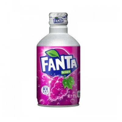 Fanta Grape Aluminium Bottle 300ml (Japan)