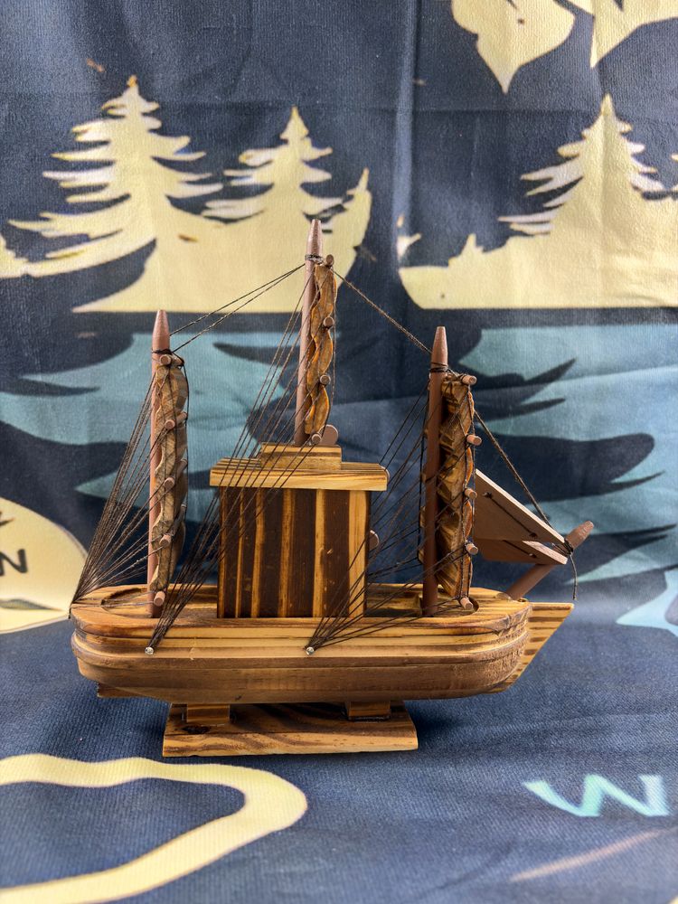 Wooden Ship Model imagen 2
