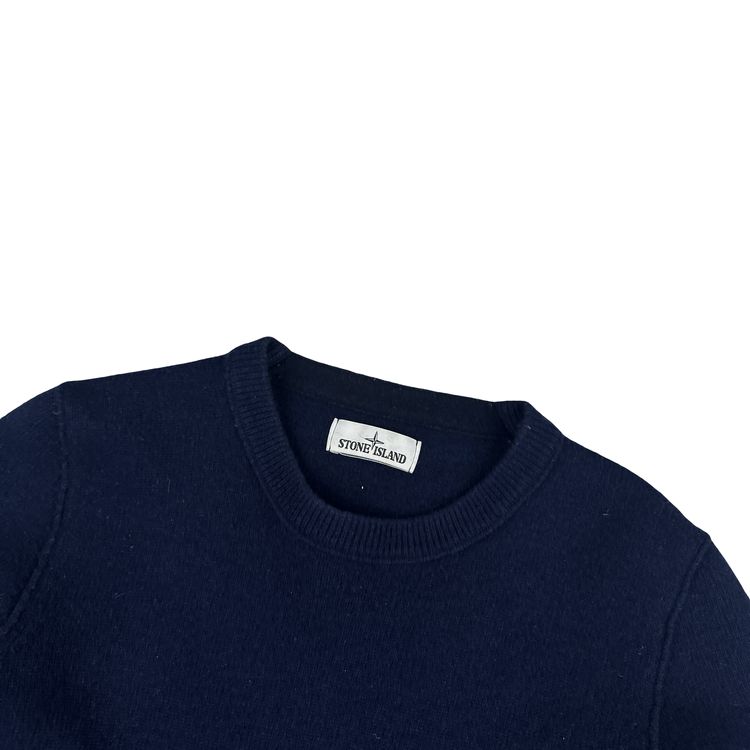 Stone Island 2016 Wool Navy Knitted Jumper - Large image 4