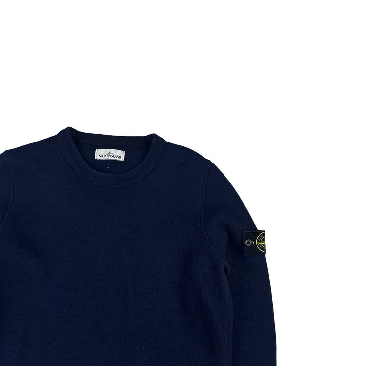 Stone Island 2016 Wool Navy Knitted Jumper - Large image 5