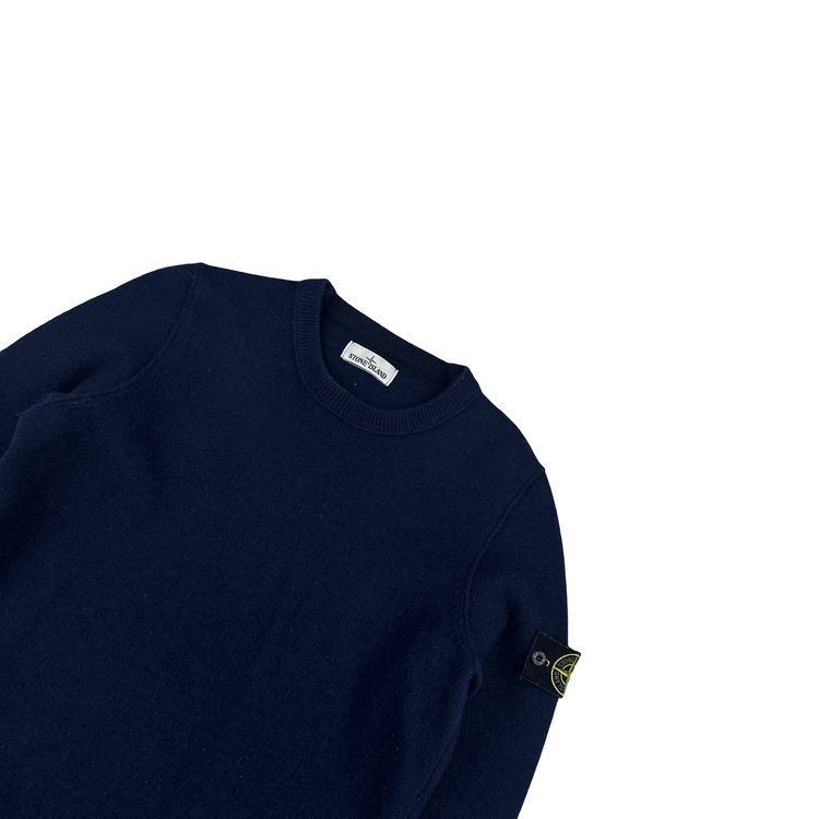 Stone Island 2016 Wool Navy Knitted Jumper - Large image 6