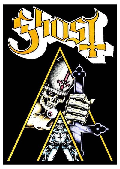 Ghost Clockwork Textile Poster 1