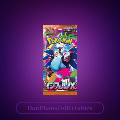 Pokemon Japanese Inferno X Booster Pack