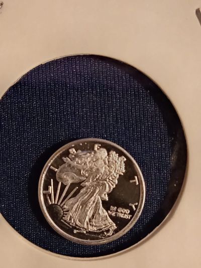 Premium 1 Gram 999.9 Silver Liberty Coin