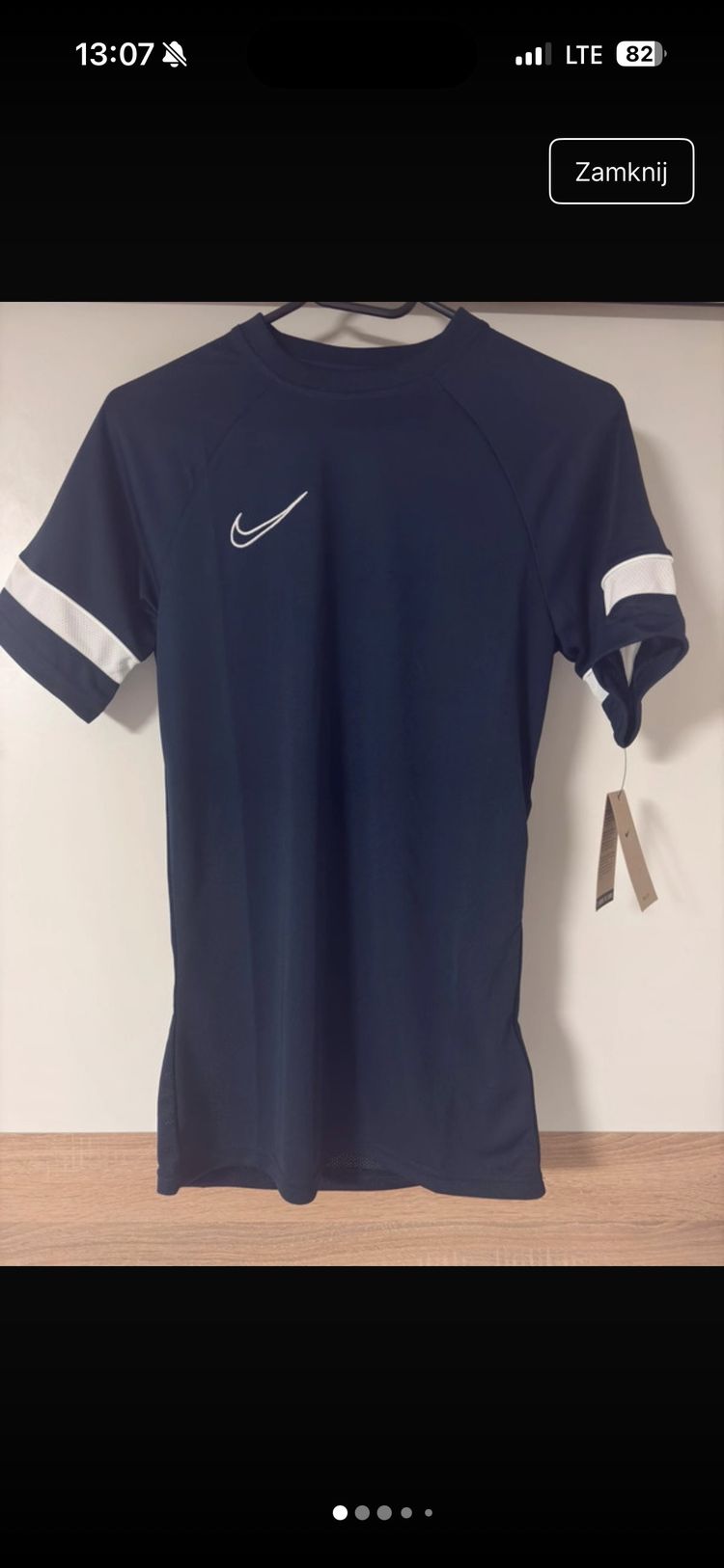 Nike Nike Navy Blue Short Sleeve Shirt product image