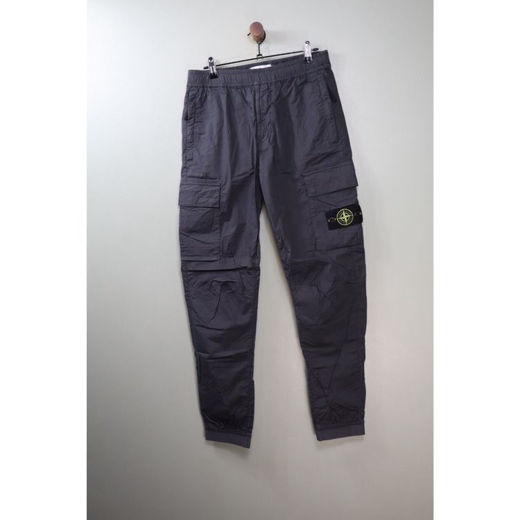 Stone Island Grey RE-T Cargo Bottoms