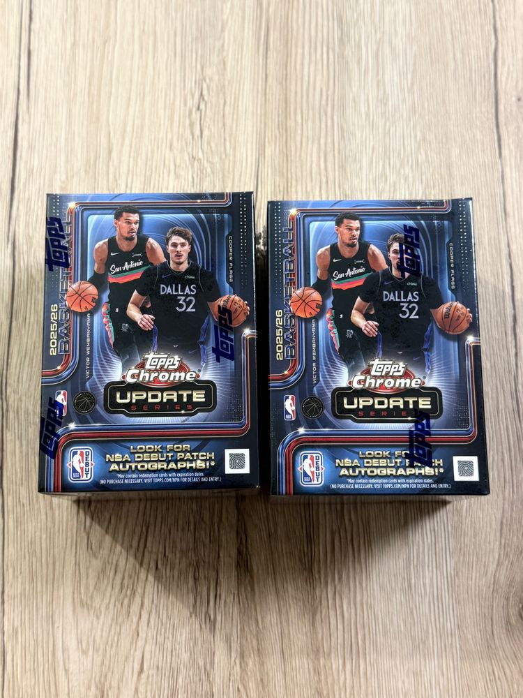 Topps Chrome Update 2020/21 Basketball Trading Cards