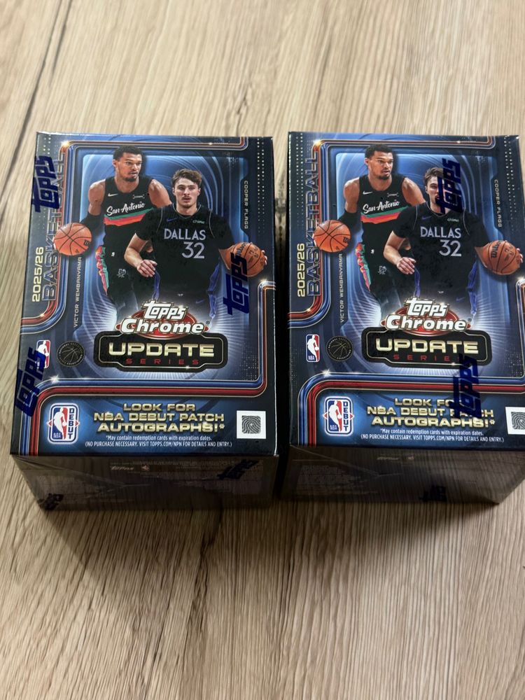 Topps Chrome Update 2020/21 Basketball Trading Cards obraz 4