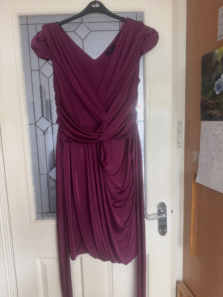 Immagine di Red  Draped Dress 2