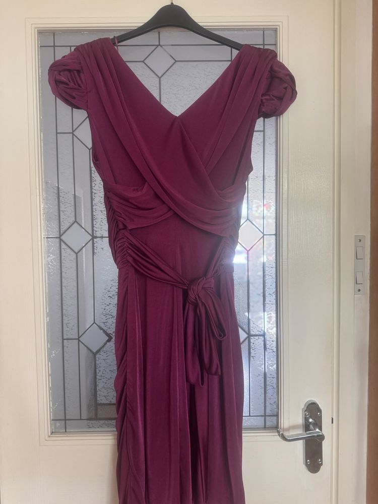Immagine di Red  Draped Dress 1