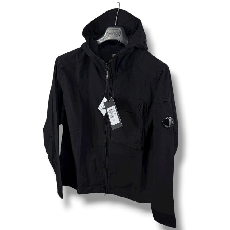 C.P. Company Black Hooded Jacket 