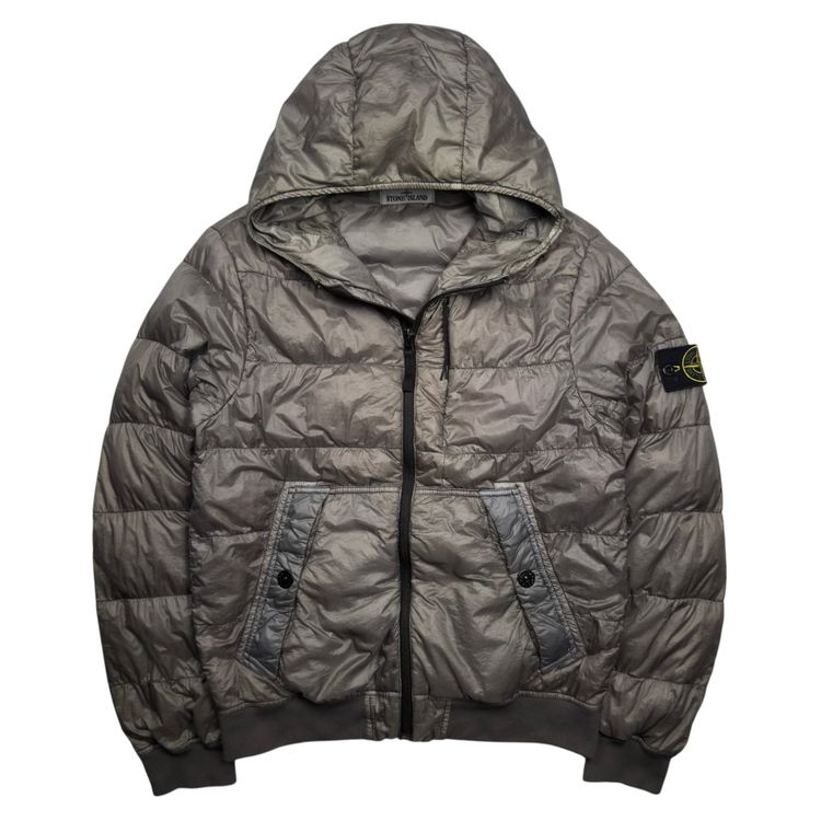 A/W 15 Stone Island Down_26 GR X SQM_N Down Puffer Jacket - Grey