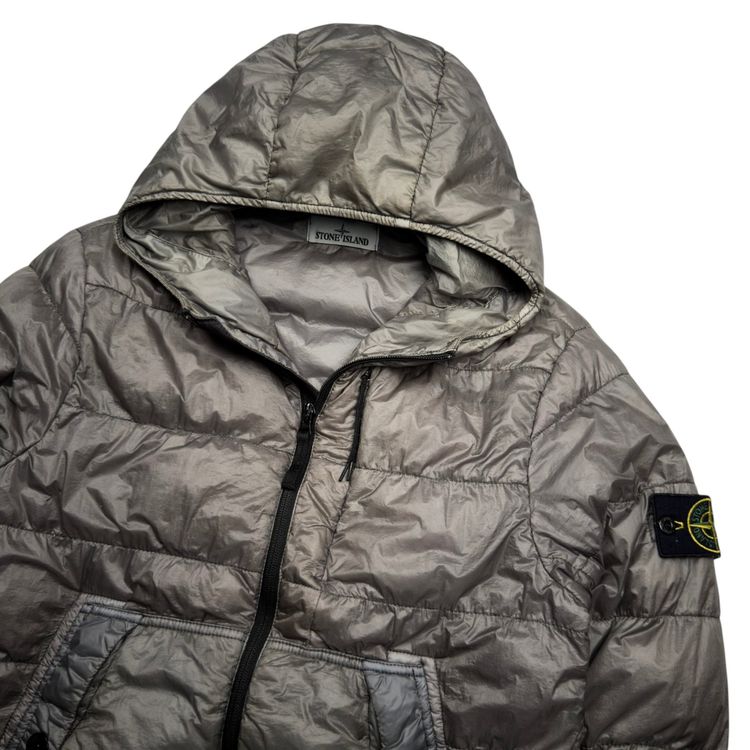 A/W 15 Stone Island Down_26 GR X SQM_N Down Puffer Jacket - Grey imagen 5