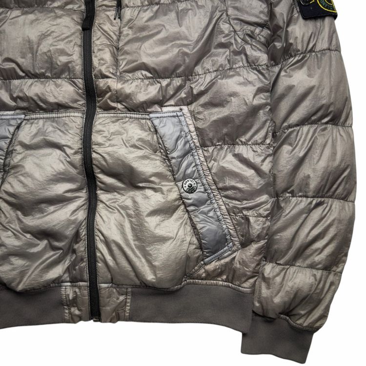 A/W 15 Stone Island Down_26 GR X SQM_N Down Puffer Jacket - Grey imagen 6
