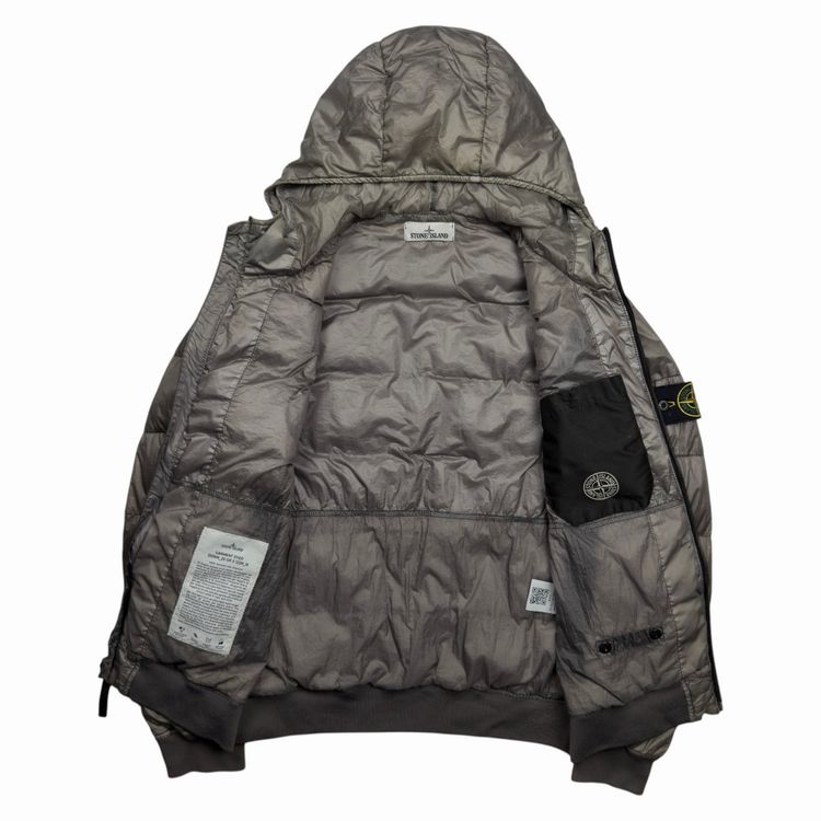A/W 15 Stone Island Down_26 GR X SQM_N Down Puffer Jacket - Grey imagen 8