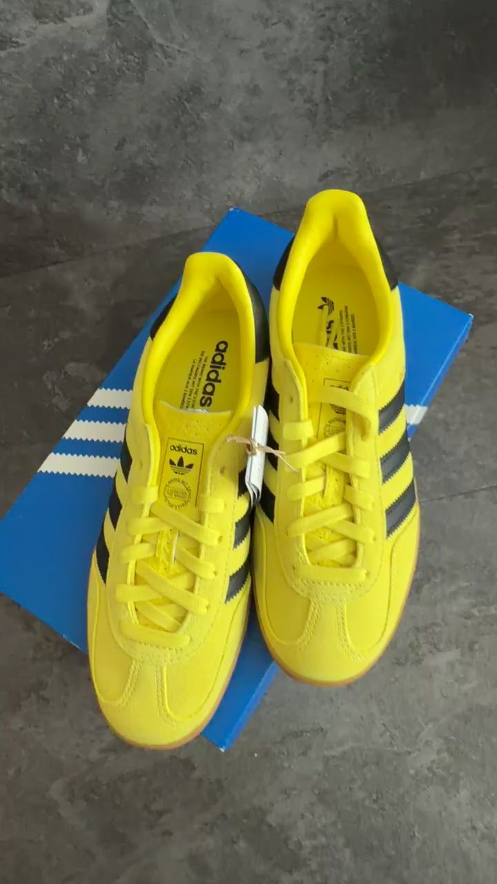 Adidas Gazelle Indoor | Shock Yellow | UK6.5  image 1