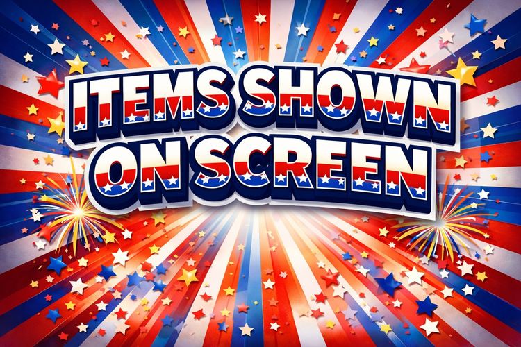 Unknown Items on screen  product image
