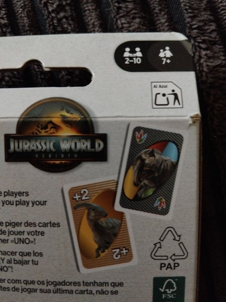 Uno Jurassic World Card Game image 4