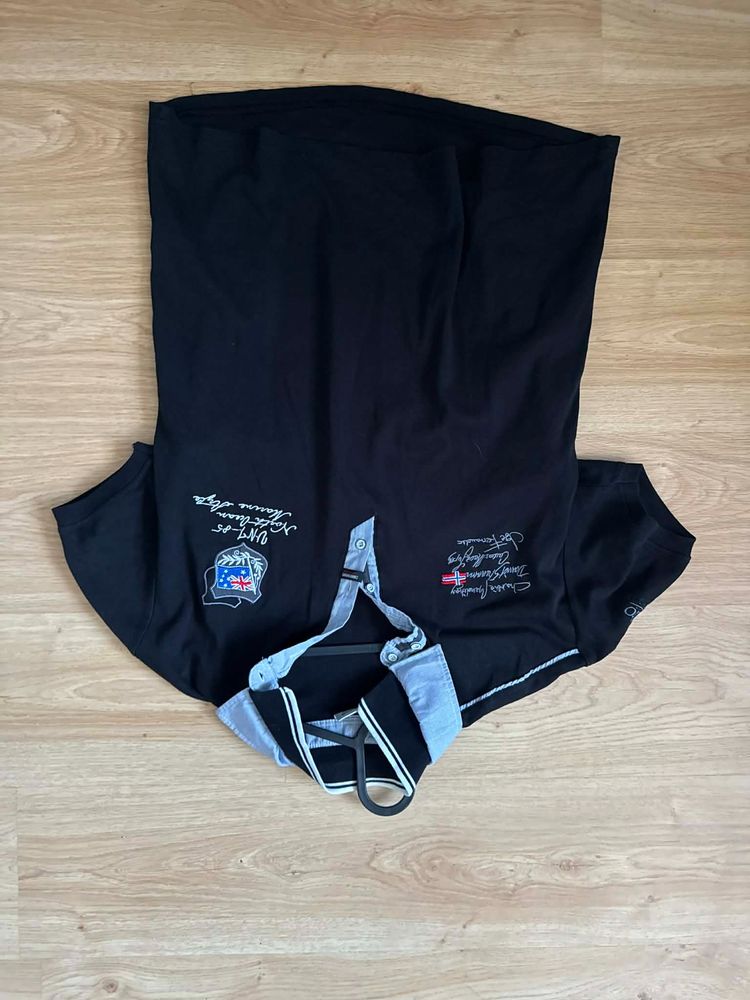 Other Black Polo Shirt With Embroidered Logos product image