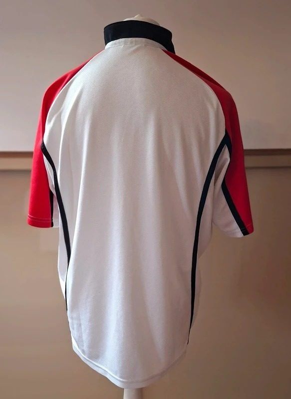 O'Neills White Rugby Shirt With Red And Black Accents image 2