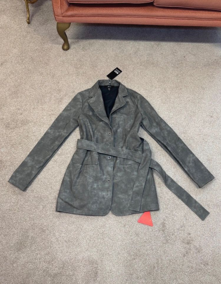 Other Grey Belted  Ego Blazer Dress product image