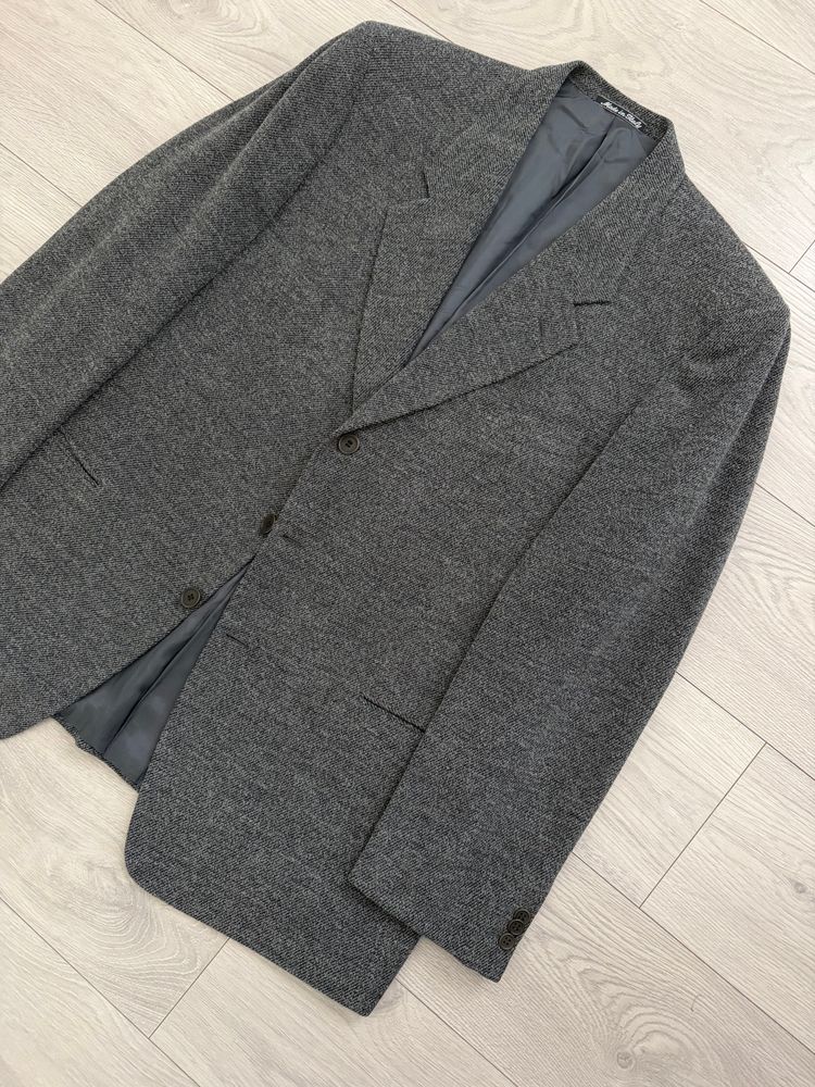 Giorgio Armani 1980s 3B Textured Wool Nylon Sport Jacket Blazer - Size XXL image 4
