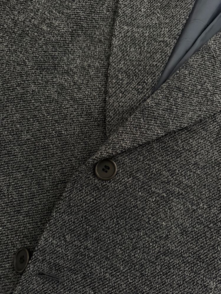 Giorgio Armani 1980s 3B Textured Wool Nylon Sport Jacket Blazer - Size XXL image 3