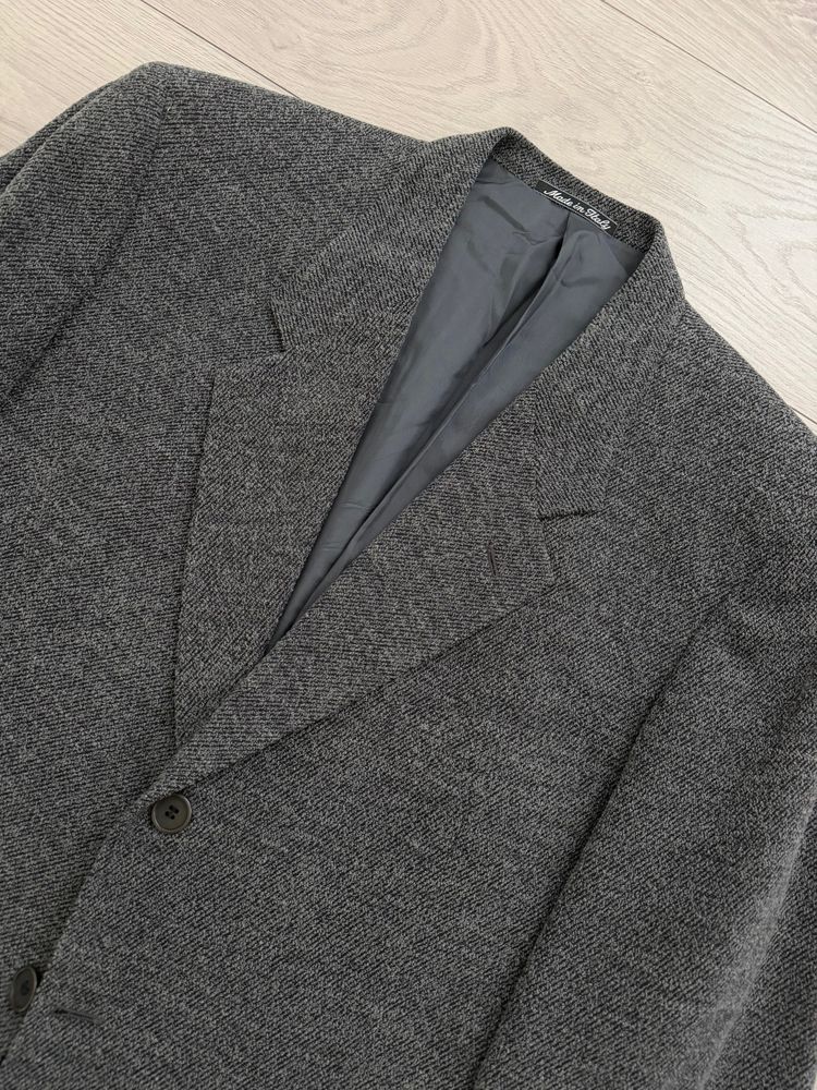Giorgio Armani 1980s 3B Textured Wool Nylon Sport Jacket Blazer - Size XXL image 5