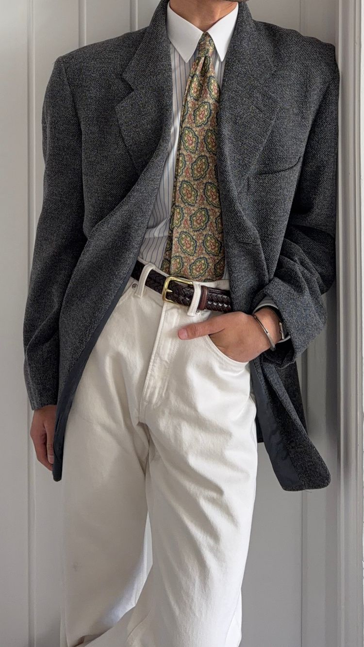 Giorgio Armani 1980s 3B Textured Wool Nylon Sport Jacket Blazer - Size XXL image 13