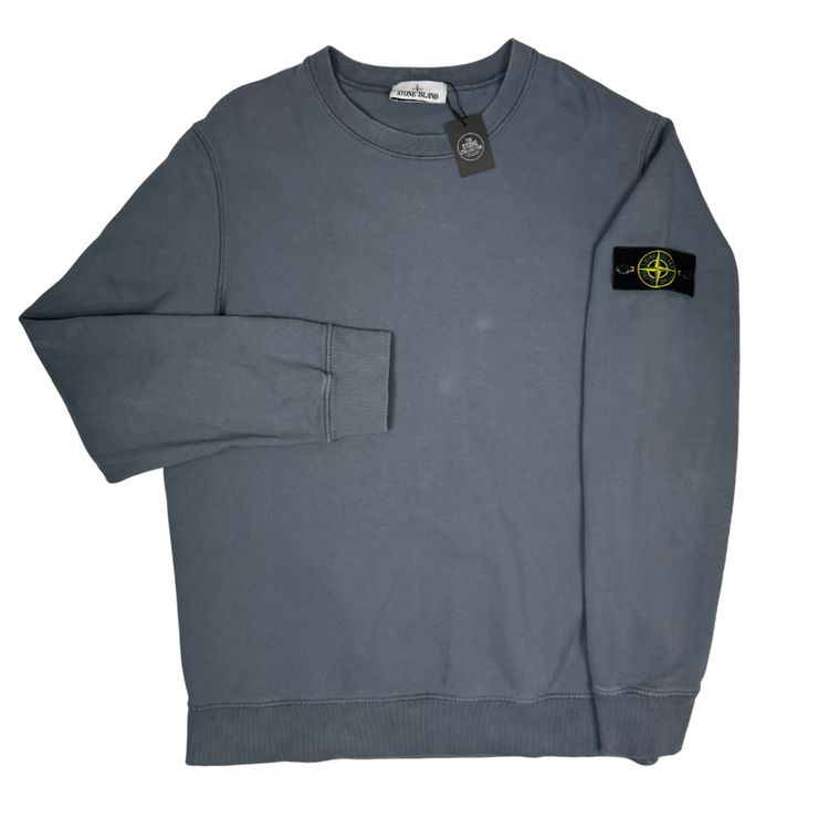 Sudadera cuello redondo Stone Island Azul grisáceo - talla 3XL