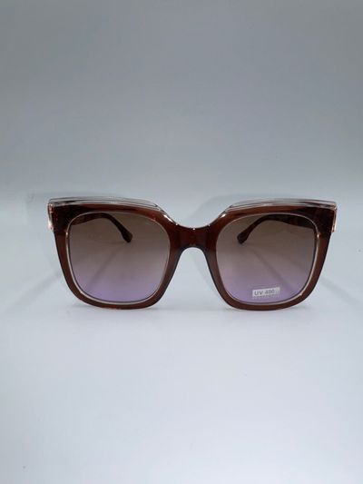 Brown Oversized Sunglasses Barcelona