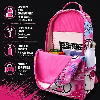 Hello Kitty Pink Backpack 3