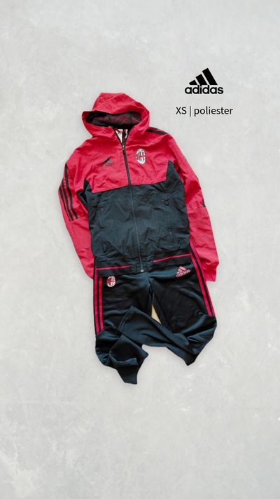 Adidas x AC Milan Tracksuit Jacket And Pants