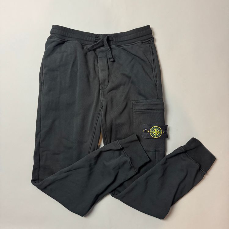 Stone Island Black Joggers - Small