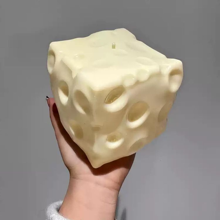 Cheese-Shaped Squishy Toy obraz 1