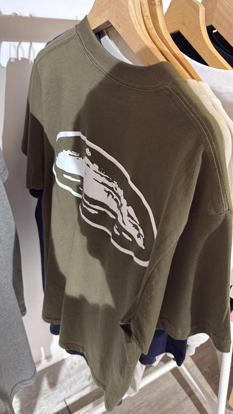 T-shirt Corteiz Alcatraz Logo Green