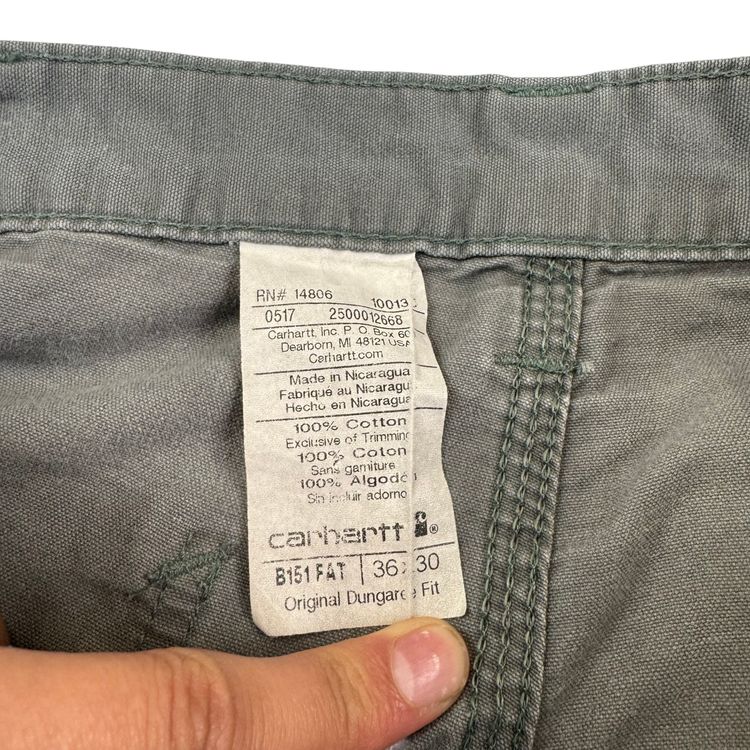 Carhartt Carpenter Workwear Trousers Grey imagen 9
