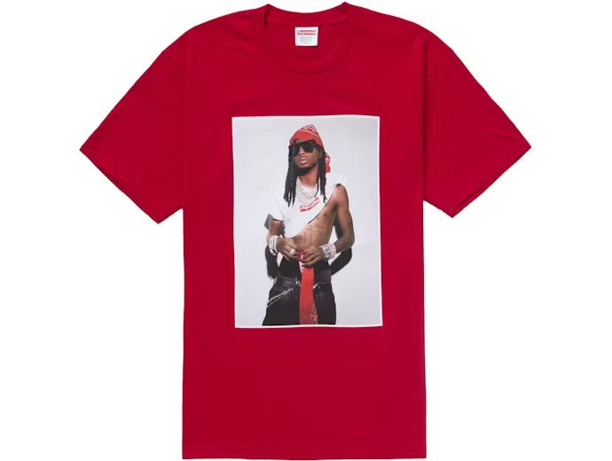 Supreme Playboi Carti Tee Red