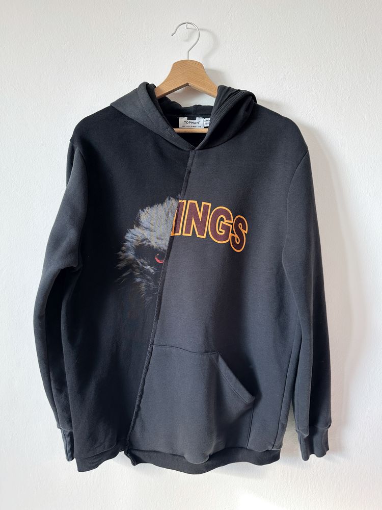Topman Topman Black Hoodie With Graphic Print product image