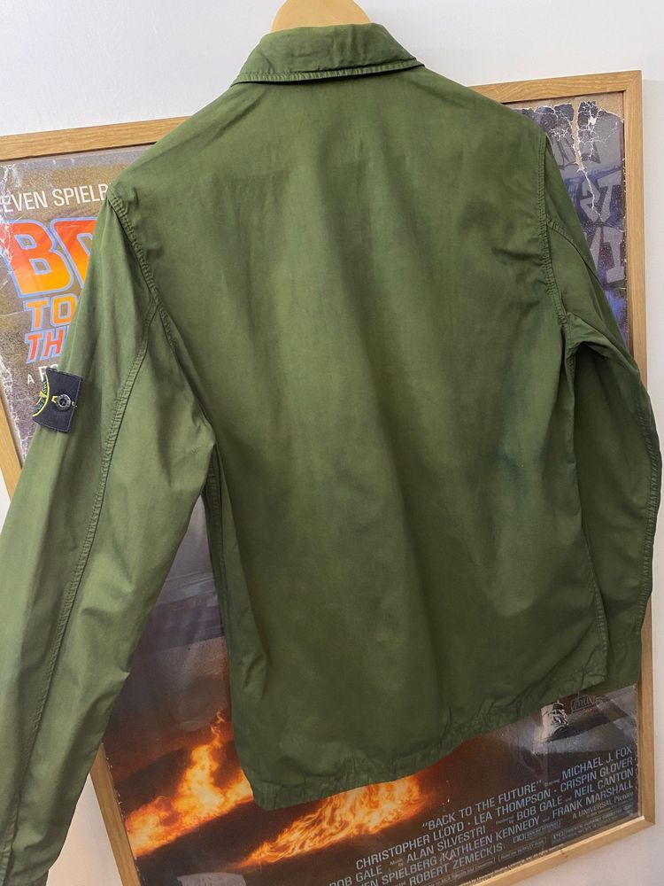 SS2018 Stone Island Double Cargo Pocket Badged Overshirt image 2