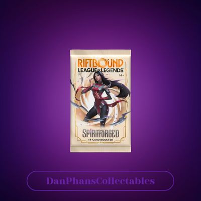 Riftbound League Of Legends Spiritforged Booster Pack