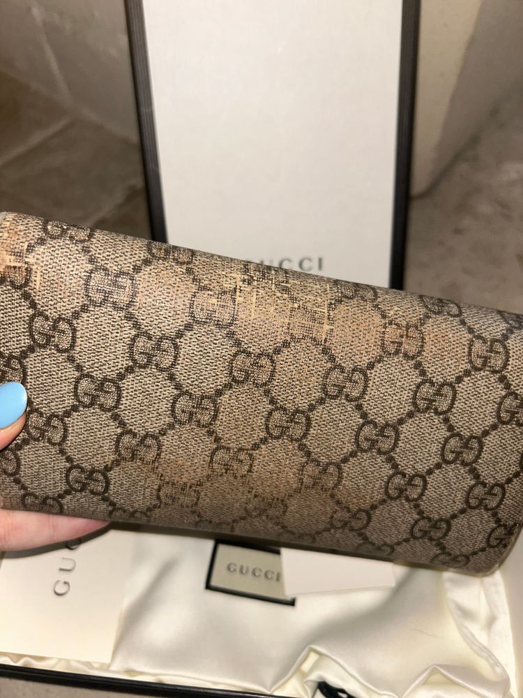 Gucci Gg Supreme Cherries Wallet 9