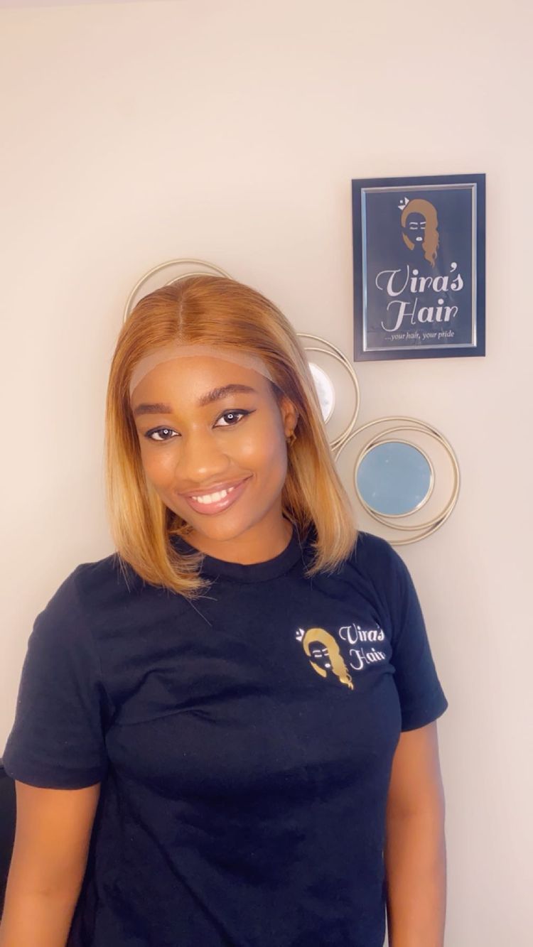 Frontal Highlight Bob Wig